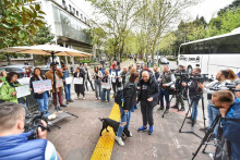 &lt;p&gt;Protest ispred Skupštine&lt;/p&gt;