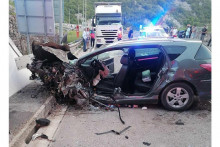 &lt;p&gt;Udes kod tunela Raš&lt;/p&gt;