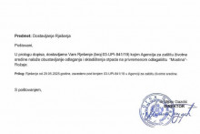 &lt;p&gt;Rješenje Agencije za zaštitu životne sredine&lt;/p&gt;