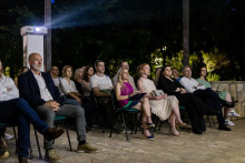 &lt;p&gt;Италијанска амбасадорка Andreina Marsela заједно с публиком одгледала филм&lt;/p&gt;