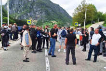 &lt;p&gt;Blokada puta Šavnik - Žabljak&lt;/p&gt;