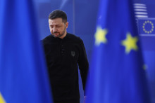&lt;p&gt;Ukrajinski predsjednik Volodimir Zelenski u zgradi Evropske unije&lt;/p&gt;