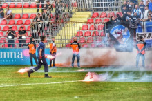 &lt;p&gt;Sa prekinutog meča Budućnosti i Dečića&lt;/p&gt;