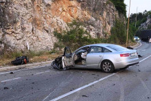 <p>Teška saobraćajna nesreća u Nikšiću</p>