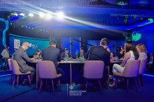 <p>Ćulkafić na makeodnskom energetskom forumu</p>