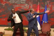 &lt;p&gt;Vučić sa Boltom&lt;/p&gt;