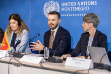 &lt;p&gt;Maraš Dukaj, Mikela Telatin i Ekaterina Paniklova&lt;/p&gt;