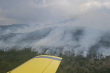 &lt;p&gt;Veliki šumski požar zahvatio selo Pišteta&lt;/p&gt;