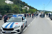 &lt;p&gt;Sa jedne od blokada&lt;/p&gt;