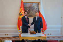 &lt;p&gt;Jakov Milatović i Andžej Duda&lt;/p&gt;